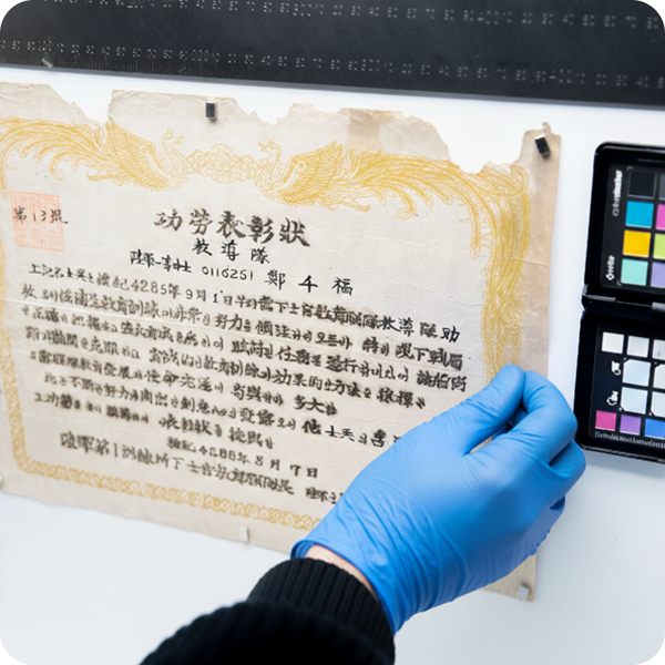 기록물 수집 및 정리