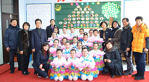 중국 헤이롱장성 교육청과 업무협약 사진