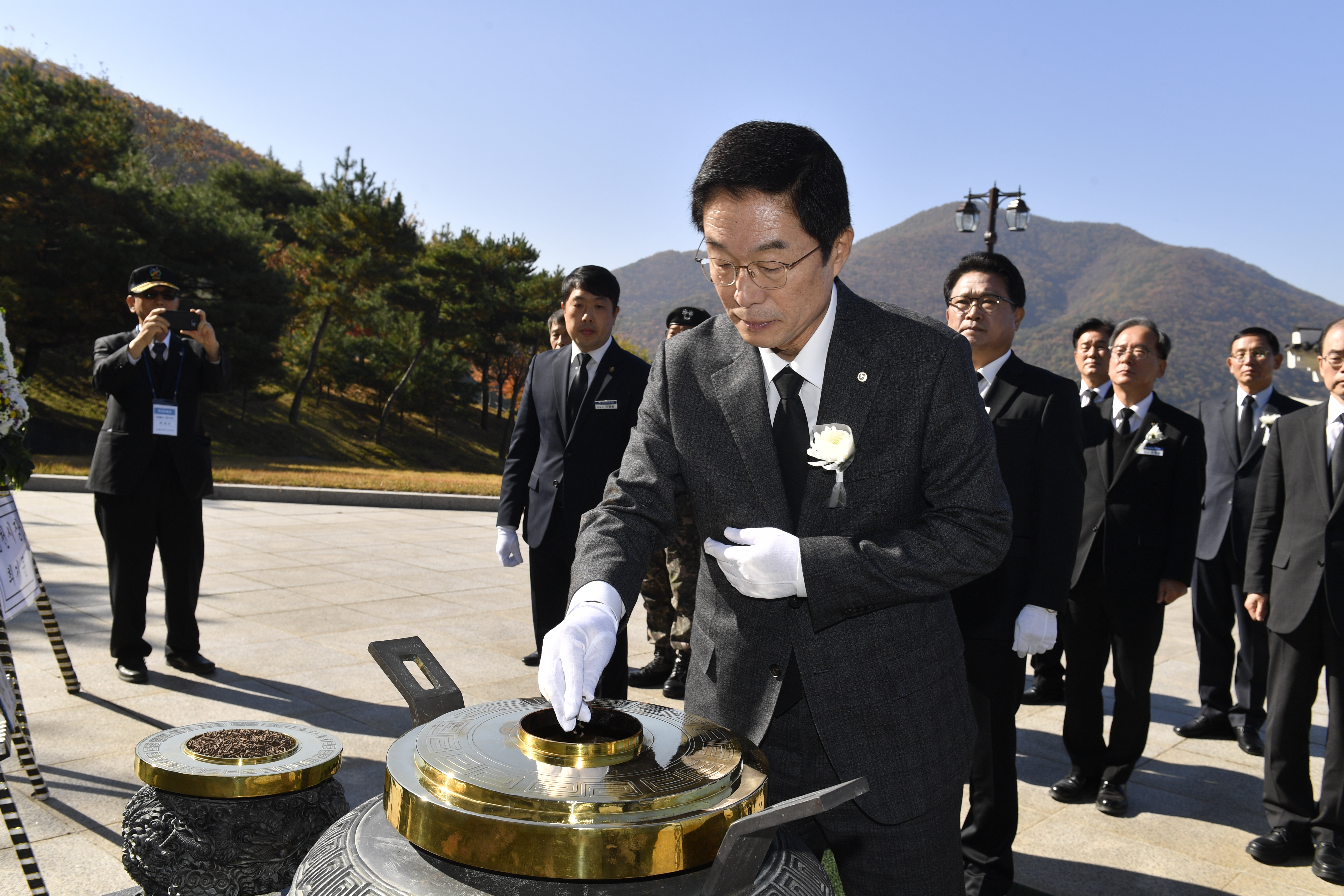 경북교육청, 2018 전몰 학도 의용군 추념식 거행(2018. 11.)