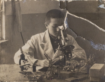 1948년 현미경 실습