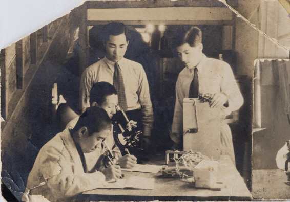 1948년 포항중학교 생물부 